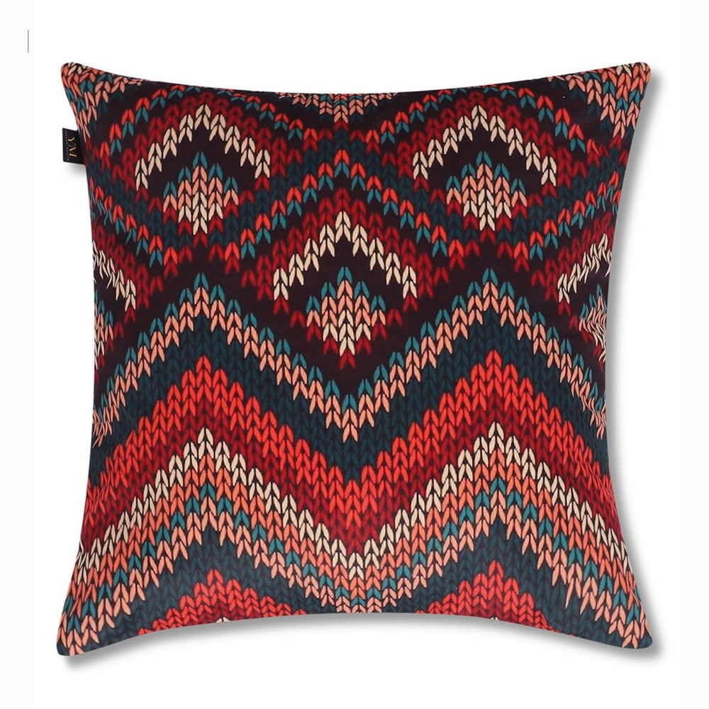 Evil Eye Heritage Velvet Cushion Cover – Set of 3
