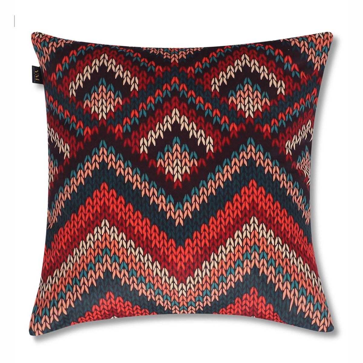 Evil Eye Heritage Velvet Cushion Cover – Set of 3