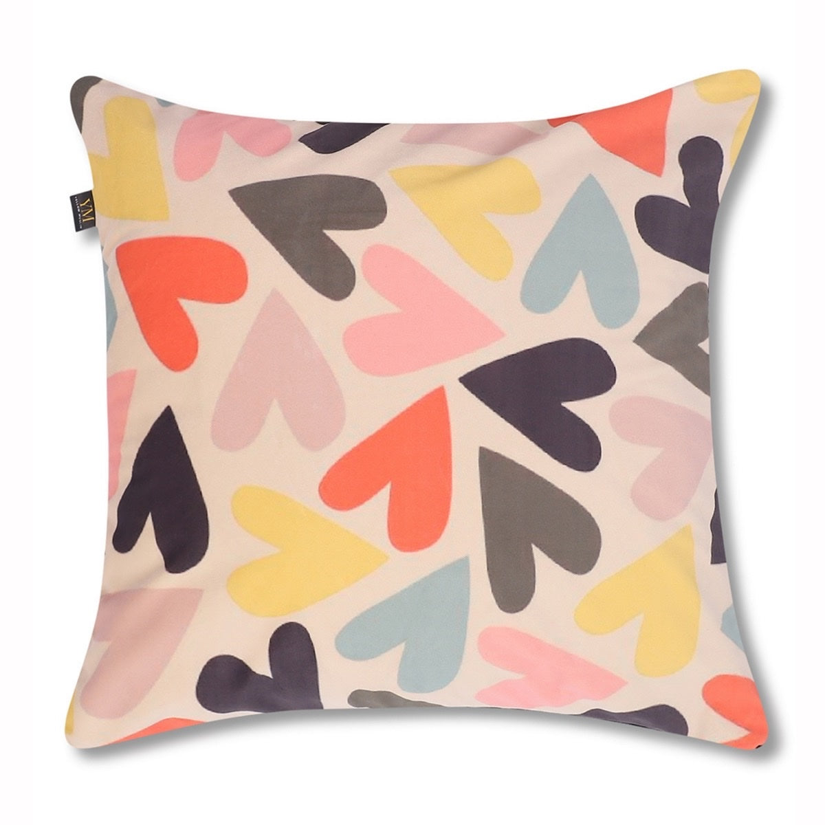 Playful Cat Embroidered Velvet Cushion Covers – Set of 3