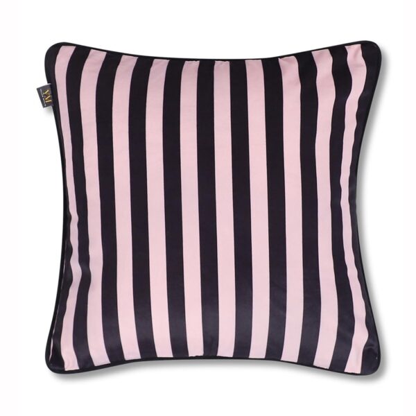 Premium Velvet Cushion Covers Set of 3 – Cow Abstract Pink Black Theme 16×16 Pillowcases