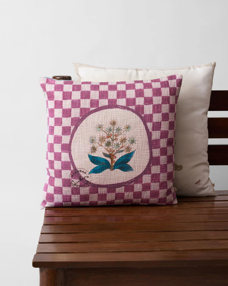 Mogra Bloom Cushion Cover