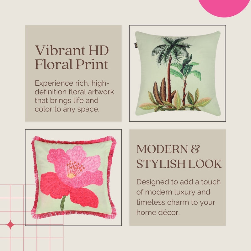 The Garden Bloom Edit – Cushion Collection – Set of 5