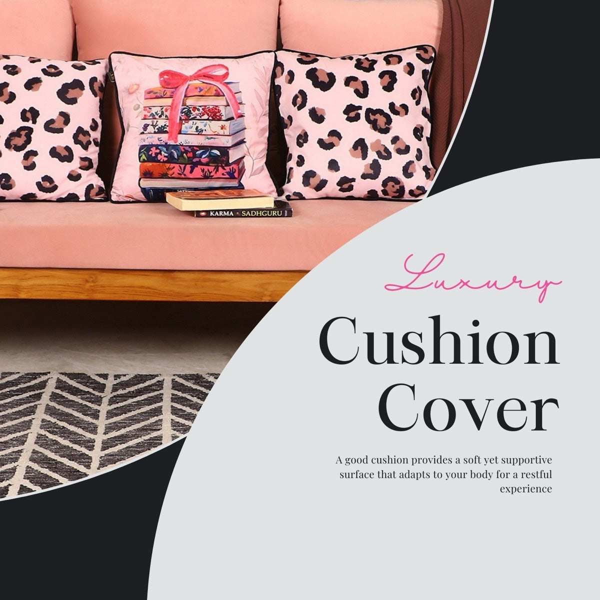 Curated Stories Hand Embroidered Velvet Cushion Covers – Set of 3