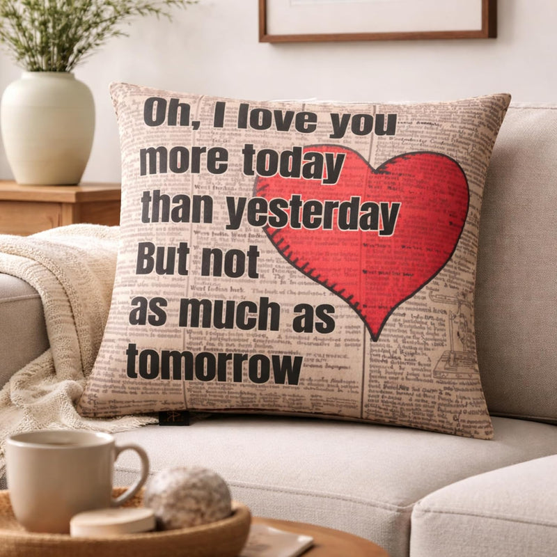 Love You Cushion Cover