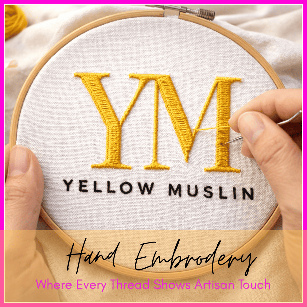 Hand Embroidered Joyful Cat Cushion Cover
