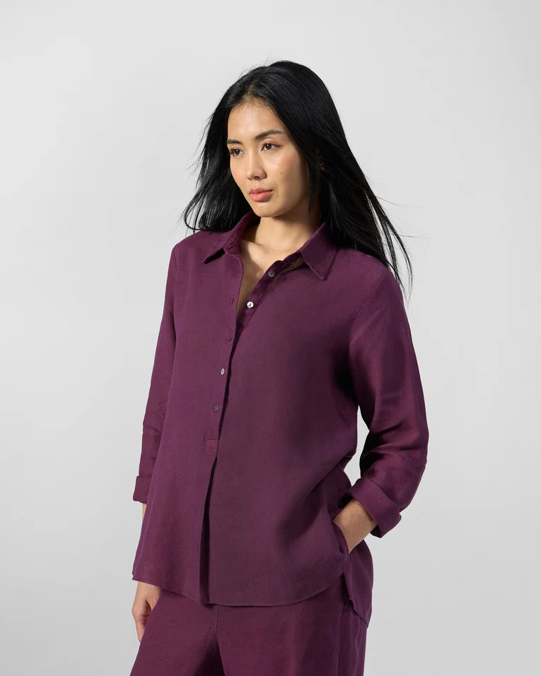 Mati Shirt - 100% Linen Regular Fit