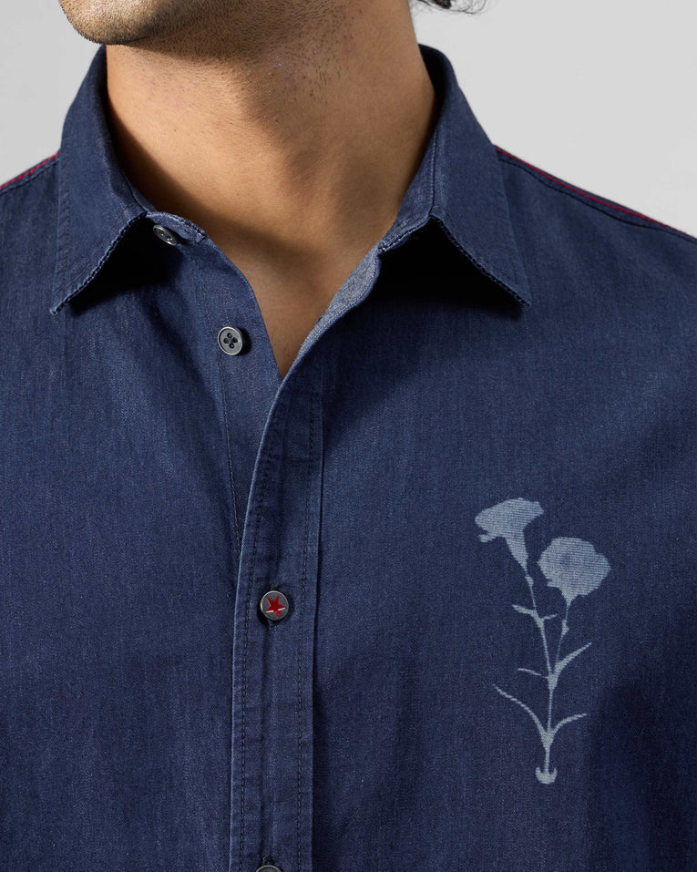 Classic Shirt - Cotton Denim Classic Fit
