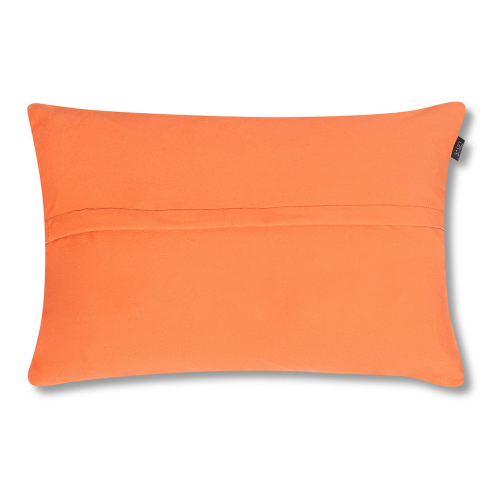 Multicolour Velvet “Choose Happy” Cushion Cover