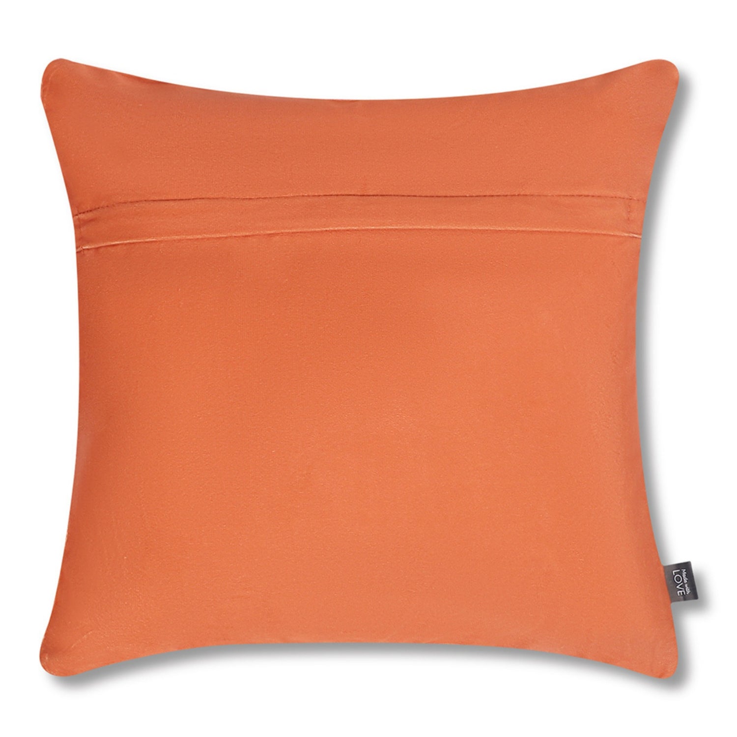 Regal Leopard Embroidered Velvet Cushion Cover