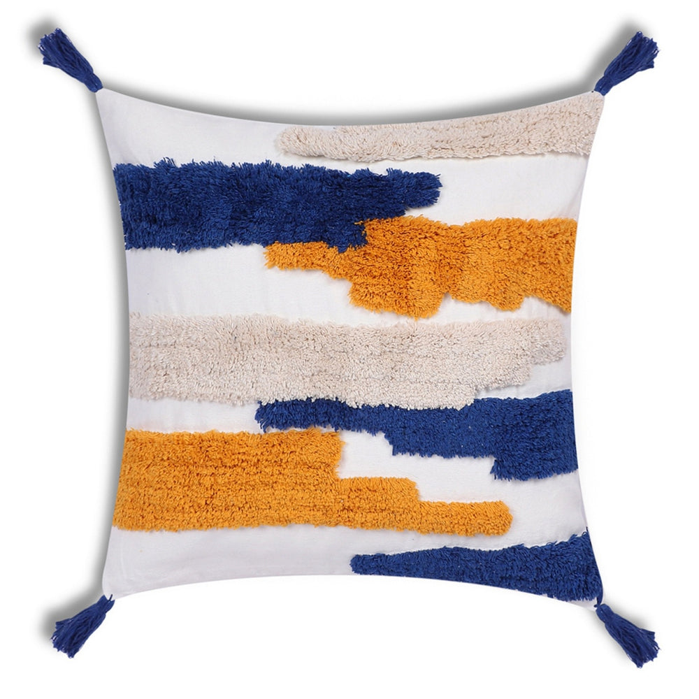 Textured Tufted Pure Cotton Cushion Covers – Set of 2