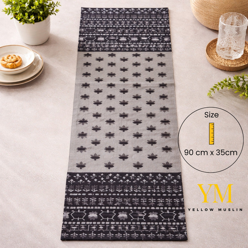 Noir Artisan Handcrafted Table Runner
