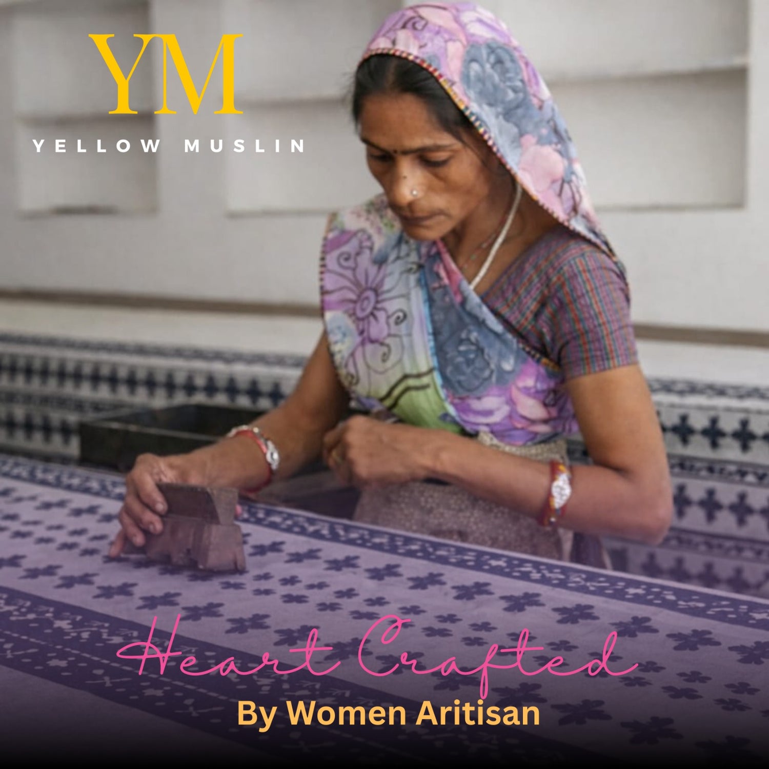 Noir Artisan Handcrafted Table Runner