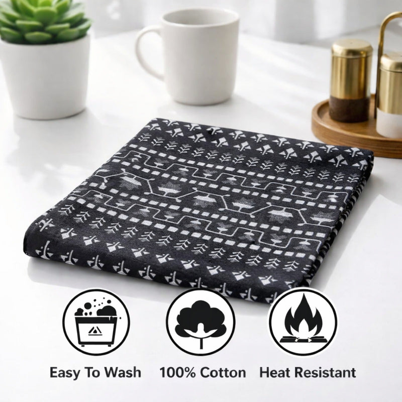 Noir Artisan Handcrafted Table Runner