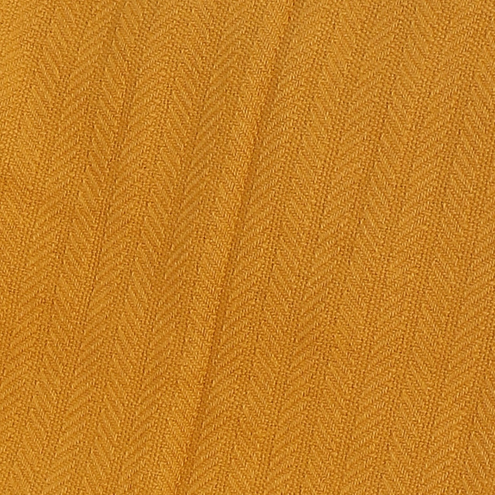 Mustard Herringbone Textured Throw