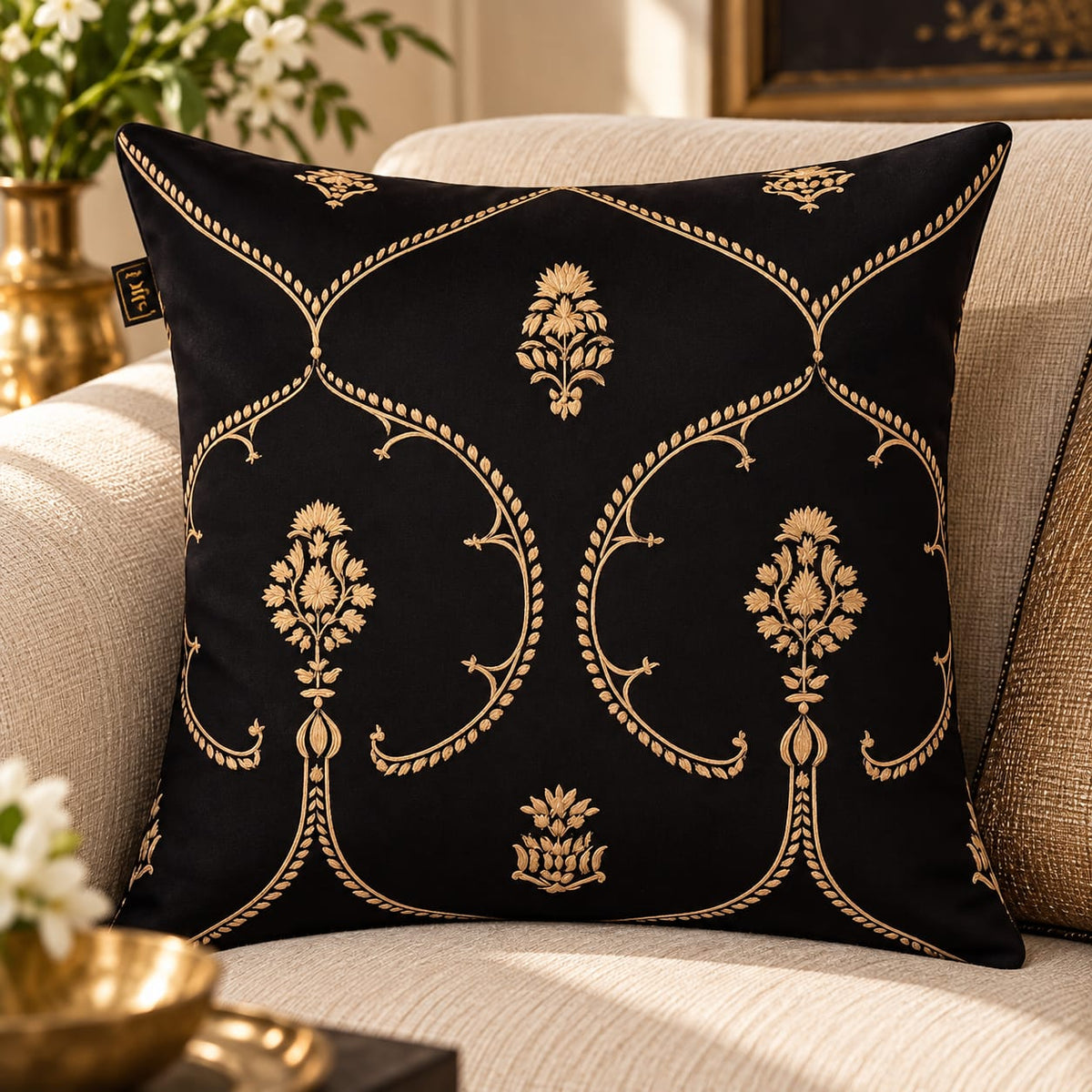 Royal Elephants – Designer Cushion Collection The Palace Edit – Set of 5