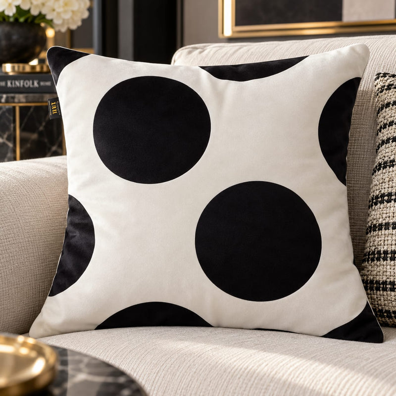 The Monochrome Edit – Designer Cushion Collection – Set of 5