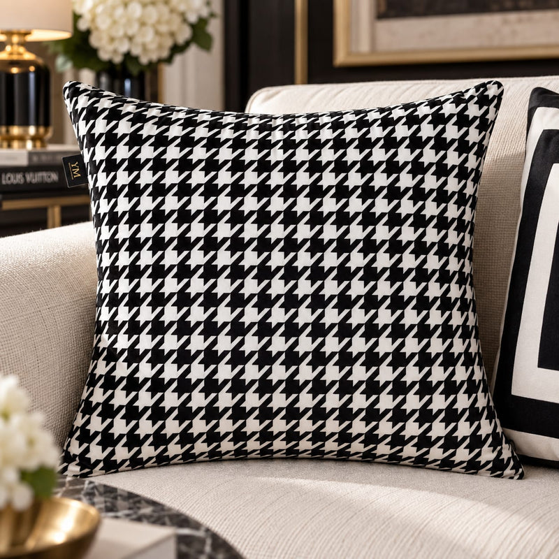 The Monochrome Edit – Designer Cushion Collection – Set of 5