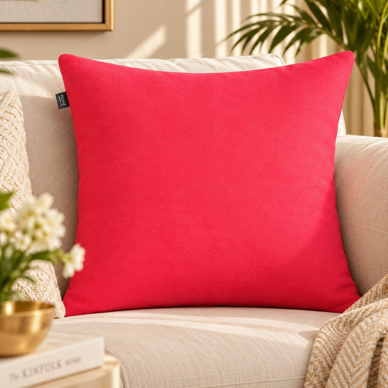 Lotus Grace Hand Embroidered Cushion Covers – Set of 5