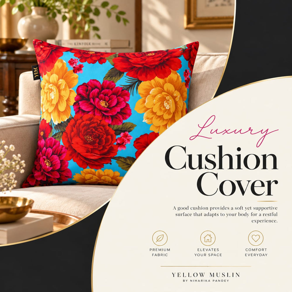 The Eclectic Edit – Designer Cushion Collection – Set of 5