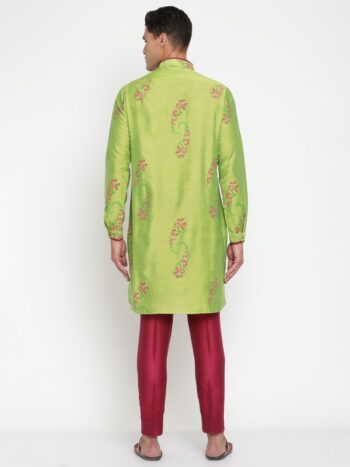 Bright Green Kurta Set