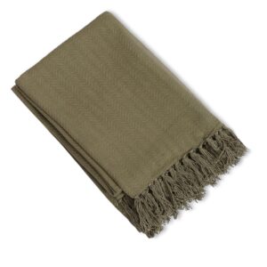 Yellow Muslin Throws