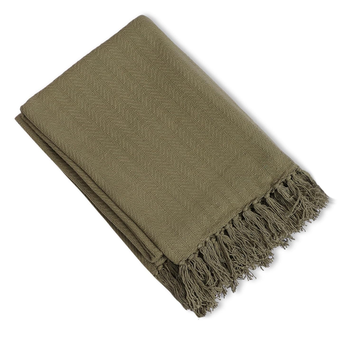 Yellow Muslin Throws