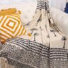 Yellow Muslin Throws
