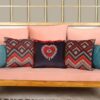 set of 3 velvet pillowcases