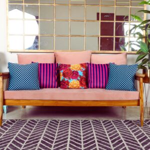 velvet cushion covers set of 5